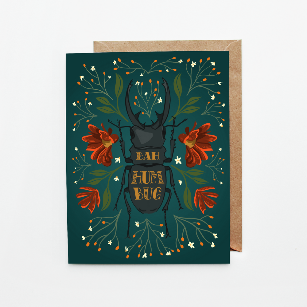 Bah Hum Bug Card – Dear Ollie